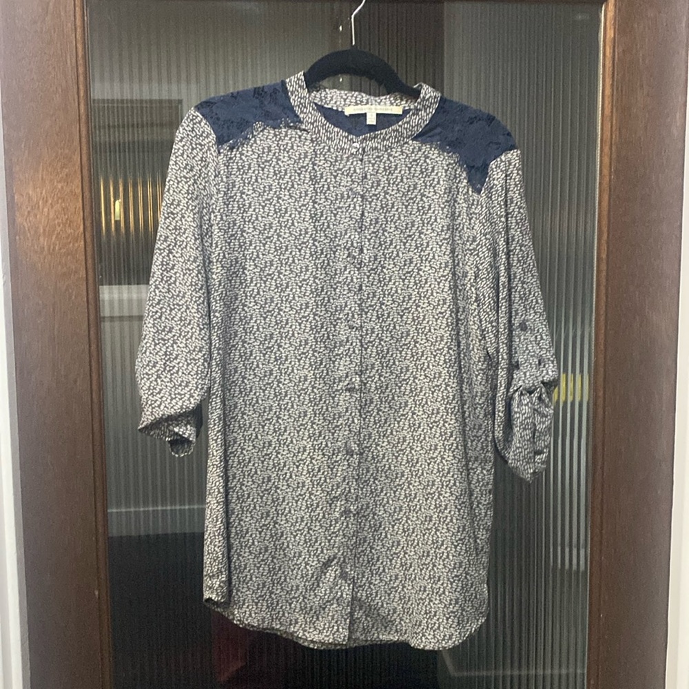 Sweet and Sexy button down blouse